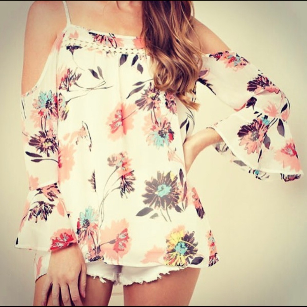 Cold Shoulder Top - Picture 6 of 6